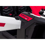 Elektrická bugina Maverick Turbo RR STRONG 2x320w červená